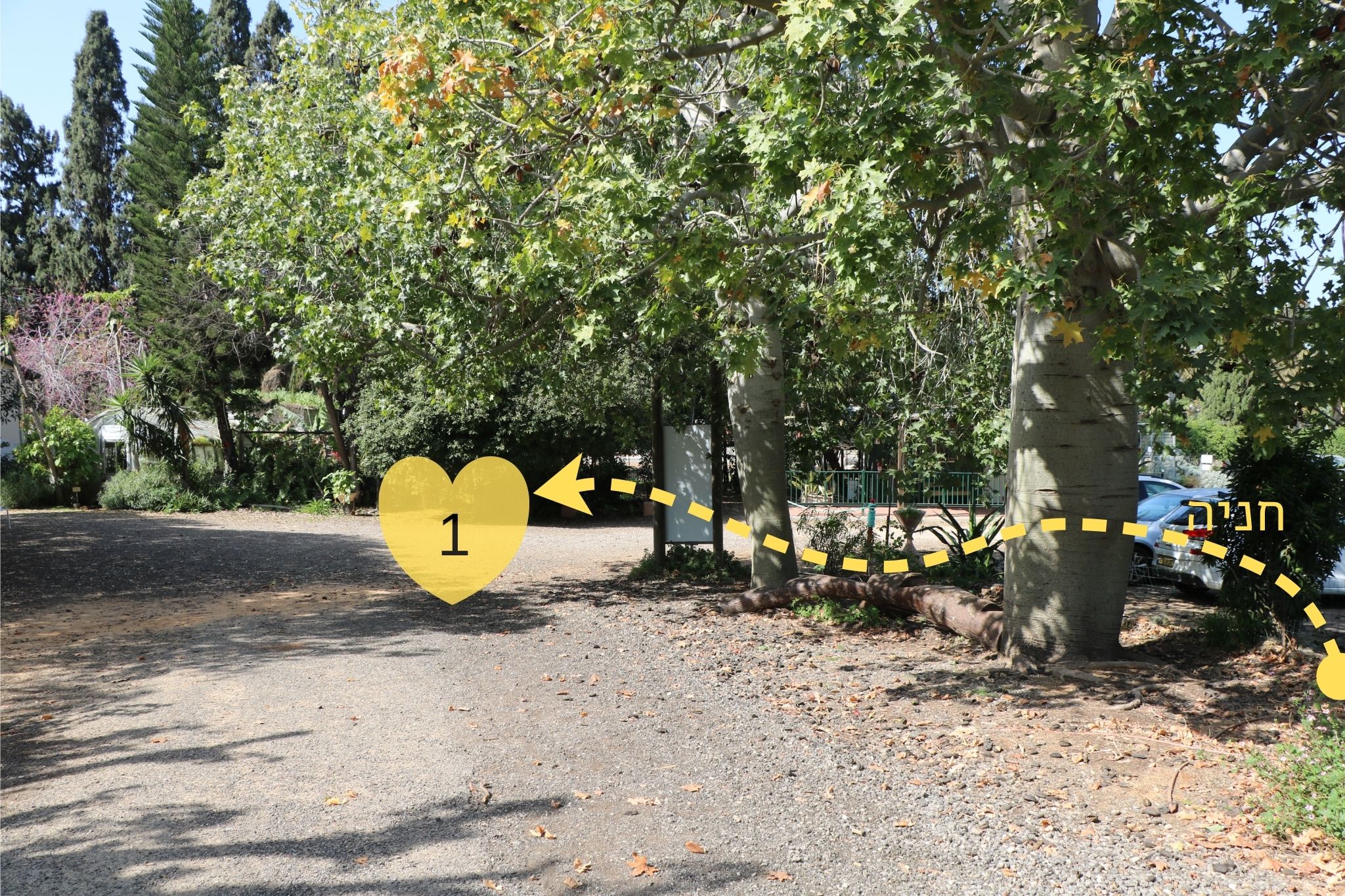 מפת ניווט לתחנה 1